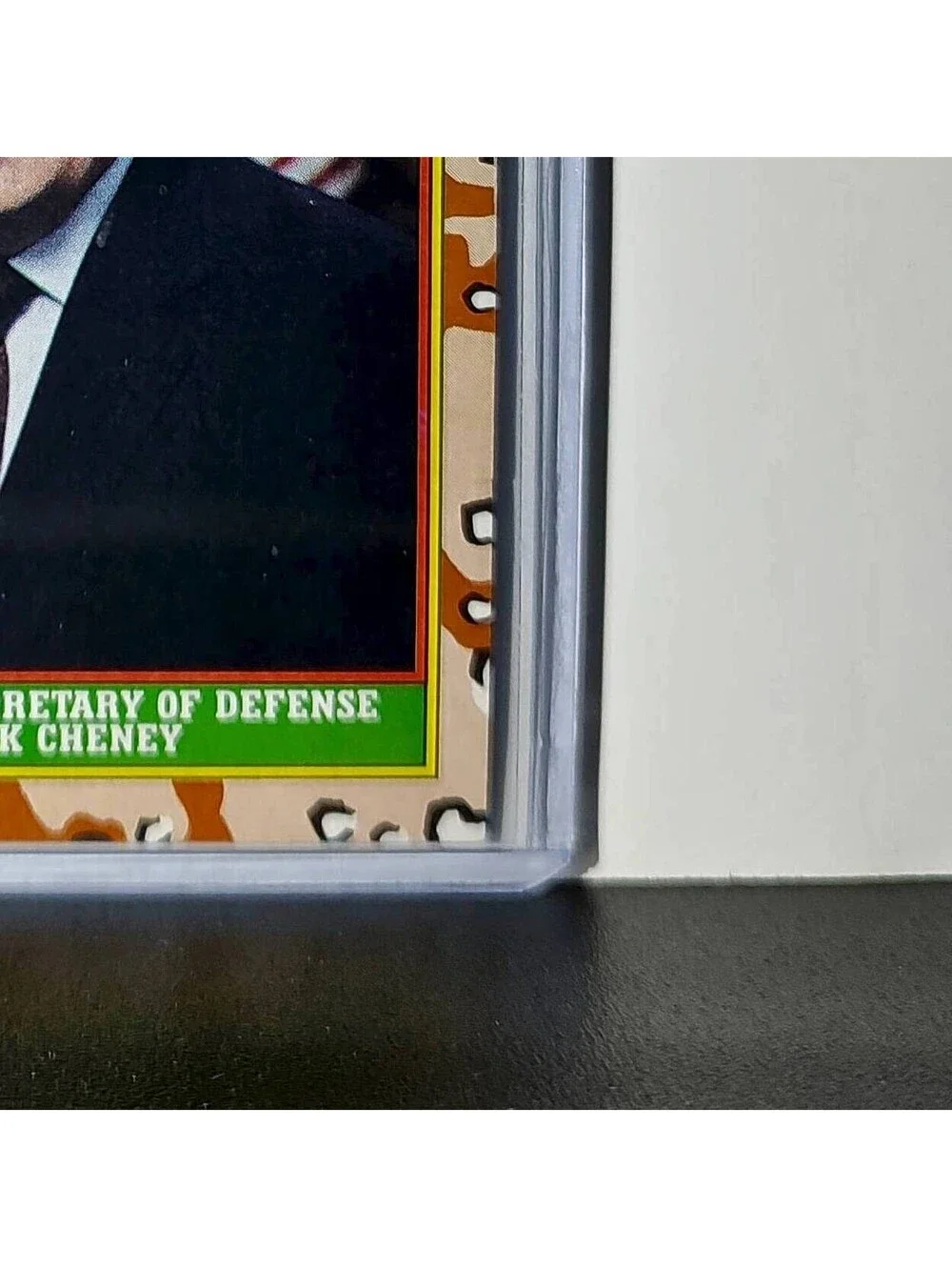 Dick Cheney 1991 Topps Desert Storm #3 Card
